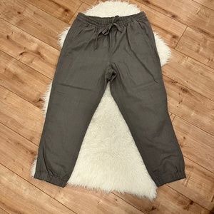 NWT J Crew Women's Tie Waist Linen Pants